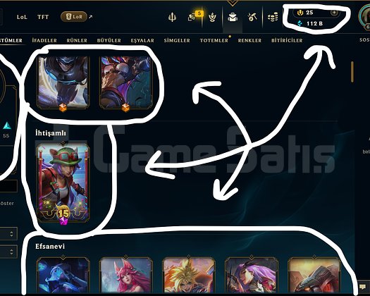 EUW / 615 LEVEL / 116 SKİN / 161 HERO +MAİL