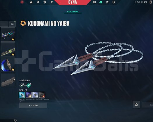 KURONAMI NO YAIBA AĞAÇ VANDAL DOP DOLU