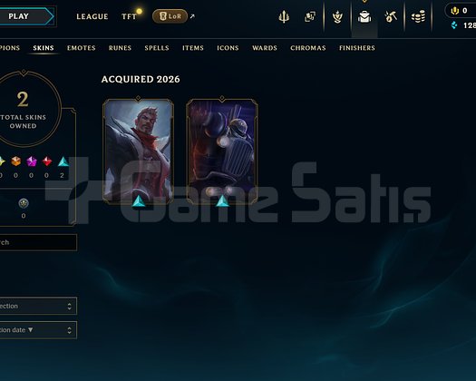 EUW Unranked | 2 Kostüm - 22 Hero | LoL Hesap