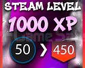!STEAM LEVEL ATLAMA 10 SET 1000 XP!