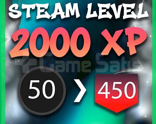 !STEAM LEVEL ATLAMA 20 SET 2000 XP!