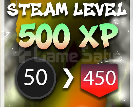 !STEAM LEVEL ATLAMA 5 SET 500 XP!