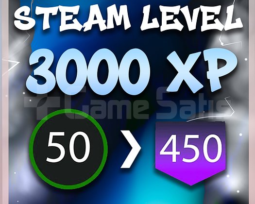!STEAM LEVEL ATLAMA 30 SET 3000 XP!