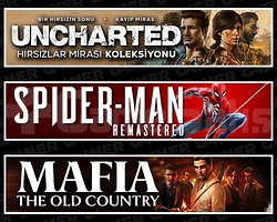 Uncharted + SpiderMan RE + Mafia