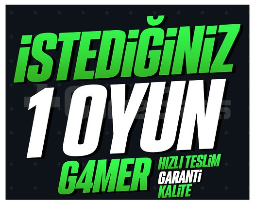 İSTEDİĞİNİZ 1 OYUN + KORUMA +HIZLI TESLİM +GARANTİ