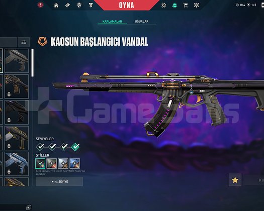 MAİLLİ TR UNRANKED KAOSUN VANDALI HESAP