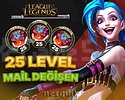 25 LEVEL - MAİL DEĞİŞEN - HESAPLAR!!