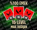 TR - 15 LEVEL - MAİL DEĞİŞEN - HESAPLAR!