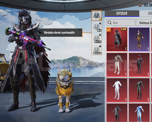 2 M4 4 LVL KUZGUN X-SUİT 2 LVL 58.5 KOL. ÇOK UYGUN
