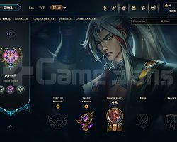 TR // 8 SKIN // PLAT BİTİK // RANKED READY +20K BE