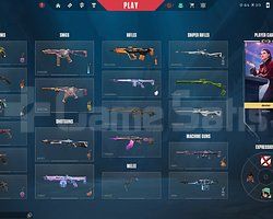 RGX karambit ve 3 bıçak daha 5 vandal skini uyguna