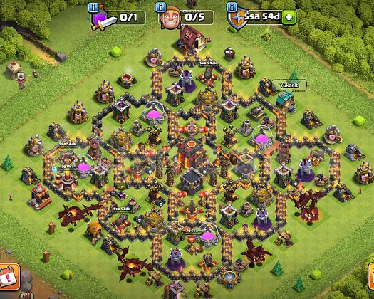 CLASH OF CLANS SATILIK HESAP