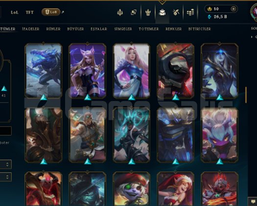 231 LEVEL / 105 SKİN / FUL HERO +MAİL +13K SATIŞ