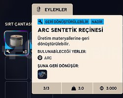 ARC SENTETİC REÇİNESİ X5