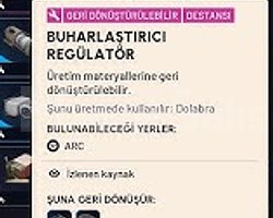 Buharlaştırıcı Regulatör x5