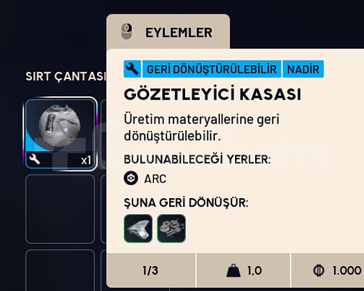 Gözetleyici Kasası x5