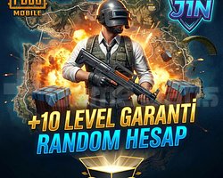 +10 LEVEL GARANTİ RANDOM PUBG MOBİL HESAP