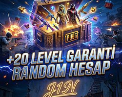 +20 LEVEL GARANTİ RANDOM PUBG MOBİL HESAP