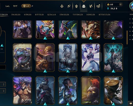 242 Lvl 60 Kostüm 121 Karakter 40 K M. Öz Kaçırma