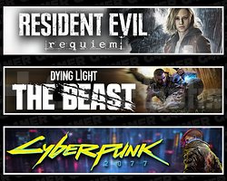 Resident Evil Requiem + DY The Beast + Cyberpunk