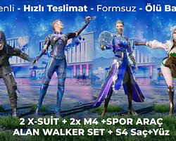 2 X-SUİT + Buz 6 + SPOR ARAÇ + A. WALKER SET + S4