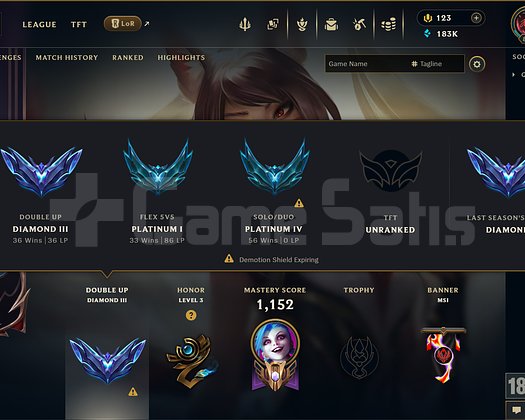 554 KOSTÜM 183K ÖZ 814 LVL EFSANE DOLU MAİL HESAP