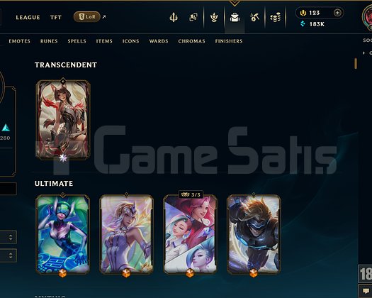 554 KOSTÜM 183K ÖZ 814 LVL EFSANE DOLU MAİL HESAP