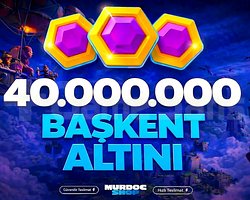 40 MİLYON BAŞKENT ALTINI hızlı teslimat
