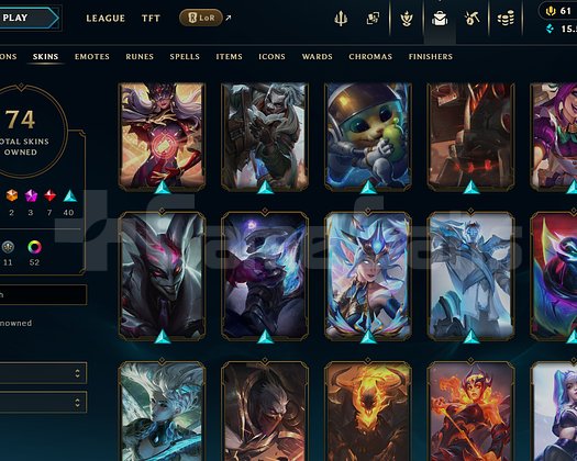 Tr plat 1 74 Skin aatrox ihtişamlı skinli hesap