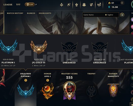 Tr plat 1 74 Skin aatrox ihtişamlı skinli hesap