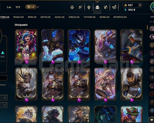 TR Server | 745 Skin | Prestige & İhtişamlı | Gold