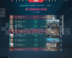 Immortal 1 58 RR Mainlemelik Hesap