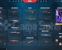 FULL SKIN VALORANT HESAP | ONI + RGX + KARMBIT