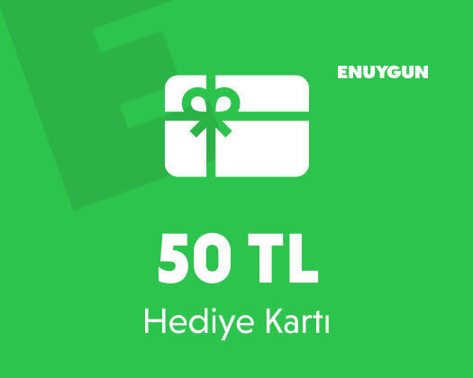 Enuygun 50 TL Hediye Kartı