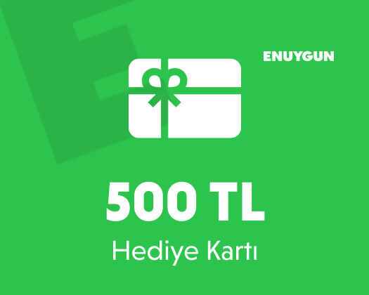 Enuygun 500 TL Hediye Kartı