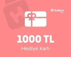Hediyen Kart 1000 TL Hediye Kartı