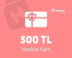 Hediyen Kart 500 TL Hediye Kartı