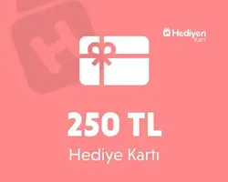 Hediyen Kart 250 TL Hediye Kartı