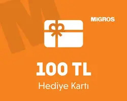 Migros 100 TL Hediye Kartı