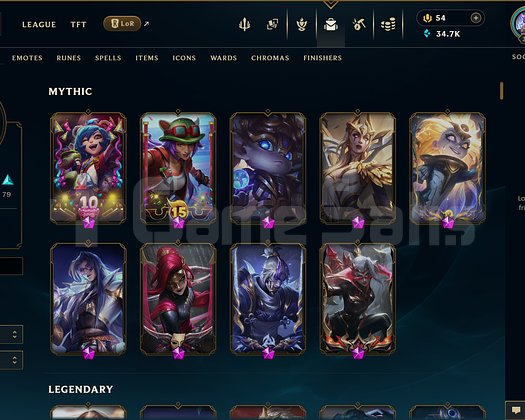 EUW | 196 SKİN | ALTIN 4