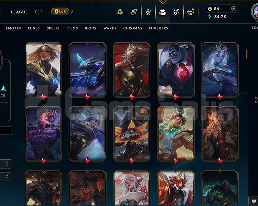 EUW | 196 SKİN | ALTIN 4