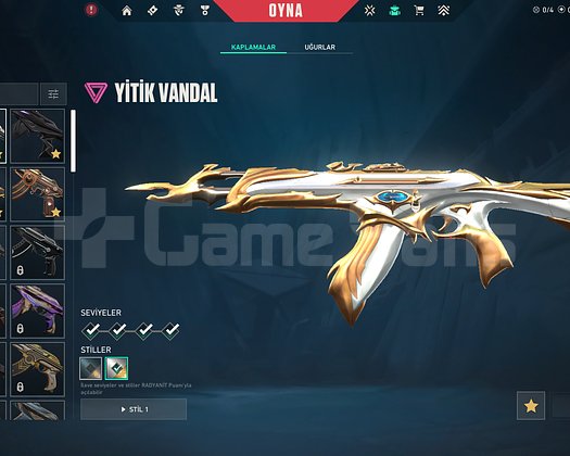 RGX KARAMBİT 6 VANDAL FIRSAT HESAP