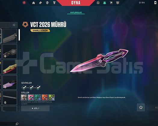 vct 2026 bıçaklı hesap