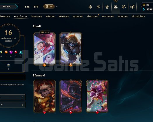 TR //16 SKIN // RANKED READY // 46 LVL