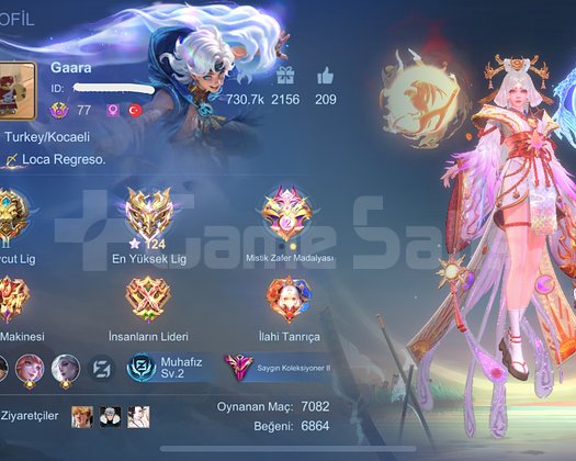 İLK SAHİBİNDEN KOF CHOULU 124 YILDIZ HESAP