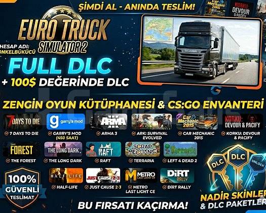 FULL DLC ETS 2 | 7 Days + Arma 3 + Ark