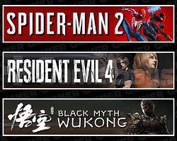 Spider-Man 2 + Resident Evil 4 + Black Myth Wukong
