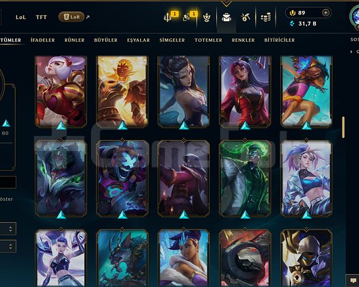 427 LVL + 116 KOSTÜM + 172 HERO + PLATİN 3 + MAİL!