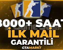 8000+ SAAT CS2 STEAM HESABI | GARANTİ