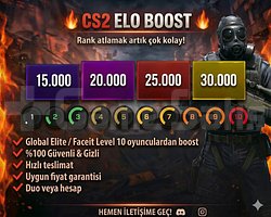 PREMİUM CS2 BOOST | FACEIT LEVEL 10 EKİBİ